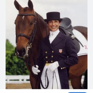 White breeches full seat Dressage Competition Pants Cream leather insert Stretch